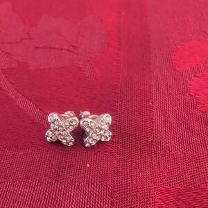 Monet Vintage "X" Stud Earrings